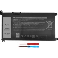 YRDD6 42WH Laptop Battery for Dell Inspiron 14 5480 5482 5485 5493 15 3501 3583 3584 3493 3593 5585 