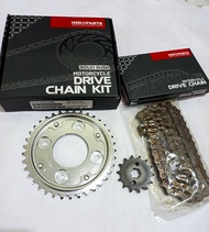 gear set KWB indopart buat motor honda supra x125karisma blade revo absolute revo fit new