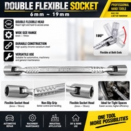Double Flexible Socket (6mm ~ 19mm)