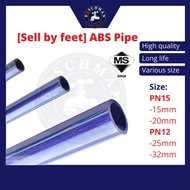 [Sell By Feet] Sirim Approval Abs Pipe Blue Bbb Pvc Pipe Paip Biru Air Pvc Water Pipe 15Mm ?” 20M