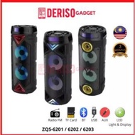 BT SPEAKER MODEL:ZQS-6201, -6202 , -6203, 6208 BLUETOOTH KARAOKE