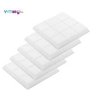 Acoustic Foam Panels, 5 Pack 30x30x5cm Mushroom Studio Wedge Tiles, Sound Panels Sound Proof Foam Pa