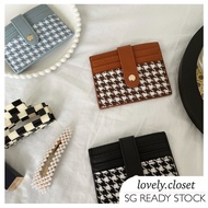 ID Card Holder Wallet Leather Credit Card Holder Valentines MRT Ezlink Card Holder Card Wallet Cardh