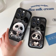 IPHONE Panda 6/6s/6plus/7/8/plus/x/xs/11/12/13/14/15/pro/max/plus/promax high bezel camera Case - Aw