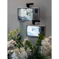 Folk Ornaments Colorful Old Objects Ornaments Nostalgic Black White Props Retro TV Playable Film TV 