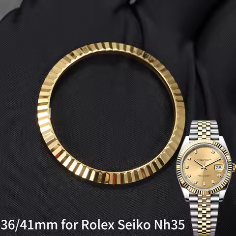 30.3x35.8mm 32.35x39mm for Rolex dog teeth Seiko Watch Case NH35 36mm 41mm Dial Solid stainless stee