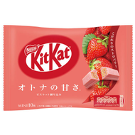 日本 KitKat 迷你 華麗草莓威化(10枚入)(4902201181235)【平行進口】不同版本隨機發