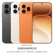 全新 New | Honor 600 Pro 5G | 榮耀 600 Pro 5G | 50+200/12/50MP | 6.57" AMOLED | 7,000mAh | NFC