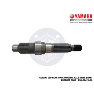 YAMAHA EGO GEAR 100% ORIGINAL AXLE DRIVE SHAFT REAR TYRE SHAFT TAYAR  B5D-E7421-00