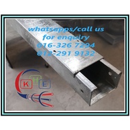 2"x3" Metal Trunking HDG (HOT DIPPED GALVANIZED)