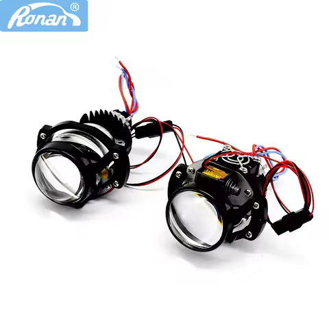 RONAN 1.8/2.0 Inch 110MM/120MM Bi-Led Projector Retrofit Lenses Car Headlight 5500K for H1 H4 H7 900