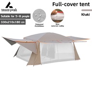 Mount peak Outdoor camping tent [waterproof cloth] khemah unta Camel Tent khemah waterproof tarpauli