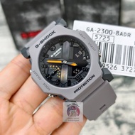 100% ORIGINAL CASIO G-SHOCK GA-2300-8ADR | Rekaan Slim & Kompak | Jam Analog-Digital Lelaki |