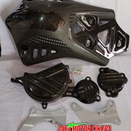 HITAM MESIN Engine Guard Cover Engine Cover Engine Cover Kawasaki Klx 150 Dtracker 150 Black Quality