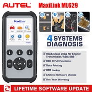 【Proton&Perodua&All OBD2 Cars】Autel ML629 OBD2 ScannerOBD2 Full System ScannerCar Code Reader Diagno