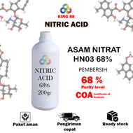 Nitric Acid 200gram / Asam Nitrat / Belgia 68% / HNO3 / Nitric Murah