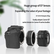 EF-EOS R Lens Adapter Electronic Auto-Focus EF to R Mount Adapter for Canon EF/EF-S Lens to EOS R Se