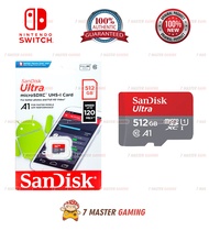 SanDisk Ultra Micro SD Cards with Nintendo Switch Games 512GB SD card - High Speed - Also Compatible with Lite, V1, V2 &amp; OLED - Only for Nintendo Switch Jailbreak Console