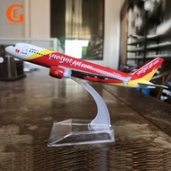 VietJet Air Airbus 320 Aircraft Model Vietnam Diecast Metal A320 Airplane Plane Model Aviation Toy