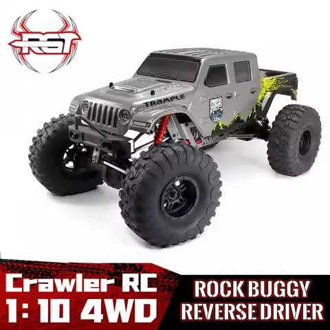 RGT 18100 TRAMPLE 1:10 1/10 2.4G 4WD Crawler Electric Off-road Vehicle All Terrain RC Model Car RTR 