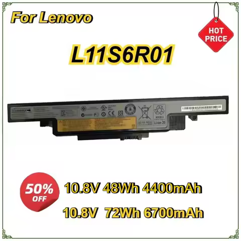 L11S6R01 Laptop Battery for Lenovo Y510P Y490 Y490P Y400 Y410P Y400N Y500 Y500N Y430P L11L6R02 L12L6