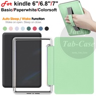 Handheld & Acrylic Case For kindle 6" 6.8" 7" e-Reader Basic | Paperwhite | Colorsoft | Signature Ed