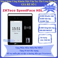 Facial Time Machine - Palm - Fingerprints And ZKTeco SpeedFace H5L Card