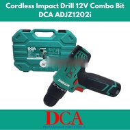 Mesin Bor Baterai 12v Cordless Impact Drill Combo Bit DCA ADJZ1202i