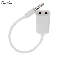 35mm 1 Male To 2 Female Audio Headphone Splitter Cable Adapter For iPhone MP3