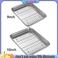 Fast ship-Toaster Oven Tray and Rack Set, with Cooling Rack,Dishwasher Safe