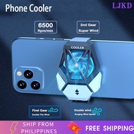 LJKD BlueWow DY08 Phone Cooler Rechargeable for Gaming Phone Cooling Fan For IPhone/Samsung/Xiaomi