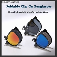 TRENDYZONE0I Anti Blue Light Glasses, foldable Ultra Light Clip On Sunglasses, Portable Polarized Vi