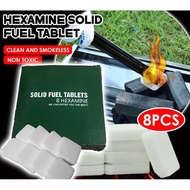 aliod Hexamine Solid Fuel 8 Tablets (1 Box) LILIN ASKAR
