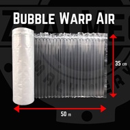 [CLEARENCE STOCK] 35cm x 50meter Inflatable Bubble Wrap Air Tube for  100 percent Packaging Protecti