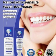 【Enamel Repair & Sensitivity Relief】JC 7.5% Nano Hydroxyapatite Toothpaste for Teeth Repair/Strength