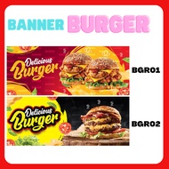 Banner burger streamer bunting Roti John