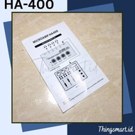 JB Micro Amp HA400 HA-400 Mixer Headphone Amplifier Personal Monitor IEM None