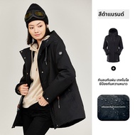 จี๊ป | แจ็คเก็ตขนเป็ดกันน้ำกันลมสำหรับผู้หญิง เสื้อกันหนาวกันลม กันลม กันน้ำ กันฝุ่น ทรงปกติ เสื้อกั