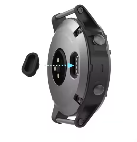 100pcs Silicone Charger Port Protector Anti Dust Plugs Cap For Fenix 5 5S 5X Fenix5 Fenix5x Fenix5s 