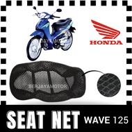 HONDA MOTOR SEAT NET WAVE 125 WAVE125 W125  BLACK HITAM JARING SARUNG KUSYEN SEAT COVER NETT UNIVERS