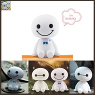 Shaking Head Toy Baymax Robot Bobble Head Model Toy Car Interior Decoration Cartoon