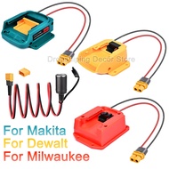 Power Wheels Adapter Battery Adapter for Makita/Dewalt/Milwaukee 18V 20V Lithium Battery DIY Cigaret