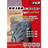 FKR TYRE MOTORCYCLE TUBELESS RS168 (Bunga F1ST) 90/80 110/70 120/70-17”