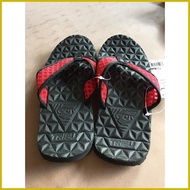 ✢ ◺ ☢ TRIBU outdoors APAYAO 398 SANDALS FLIP FLOPS ( Black Red)