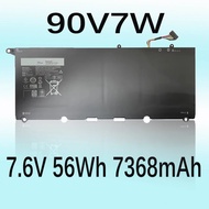90V7W 0DRRP 5K9CP 7.6V 56Wh 7368mAh Laptop Battery For Dell XPS 13 9343 9350 9350-D1508 13D 9343 13D