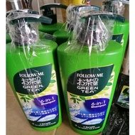 Follow Me Green Tea 6-in-1 Shampoo 650ml Readystock