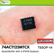 TTL 74ACT125MTCX 74ACT125 74125 SMD TSOP 14 Pin