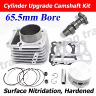 165cc Big Bore 65.5mm Cylinder Piston Camshaft Kit for Suzuki GN125 EN125 GS125 GZ125 TU125 DR125 Up