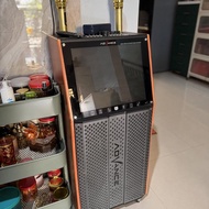 Speaker Advance KL-15B 15 inch Portable with LCD Bekas 100% muluss Speaker Karaoke Indoor Outdoor