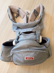 韓國 Sinbii Ezbag 3.0 嬰兒雙肩坐墊揹帶-灰色
